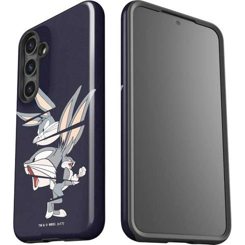 Looney Tunes Bugs Bunny Sliced Galaxy S25 Plus Impact Case